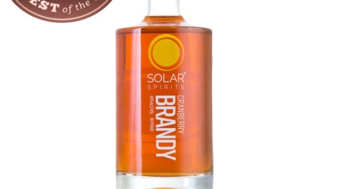 Solar Spirits’ Cranberry Brandy Received Judge’s Pick in the 2018 SIP Northwest Awards